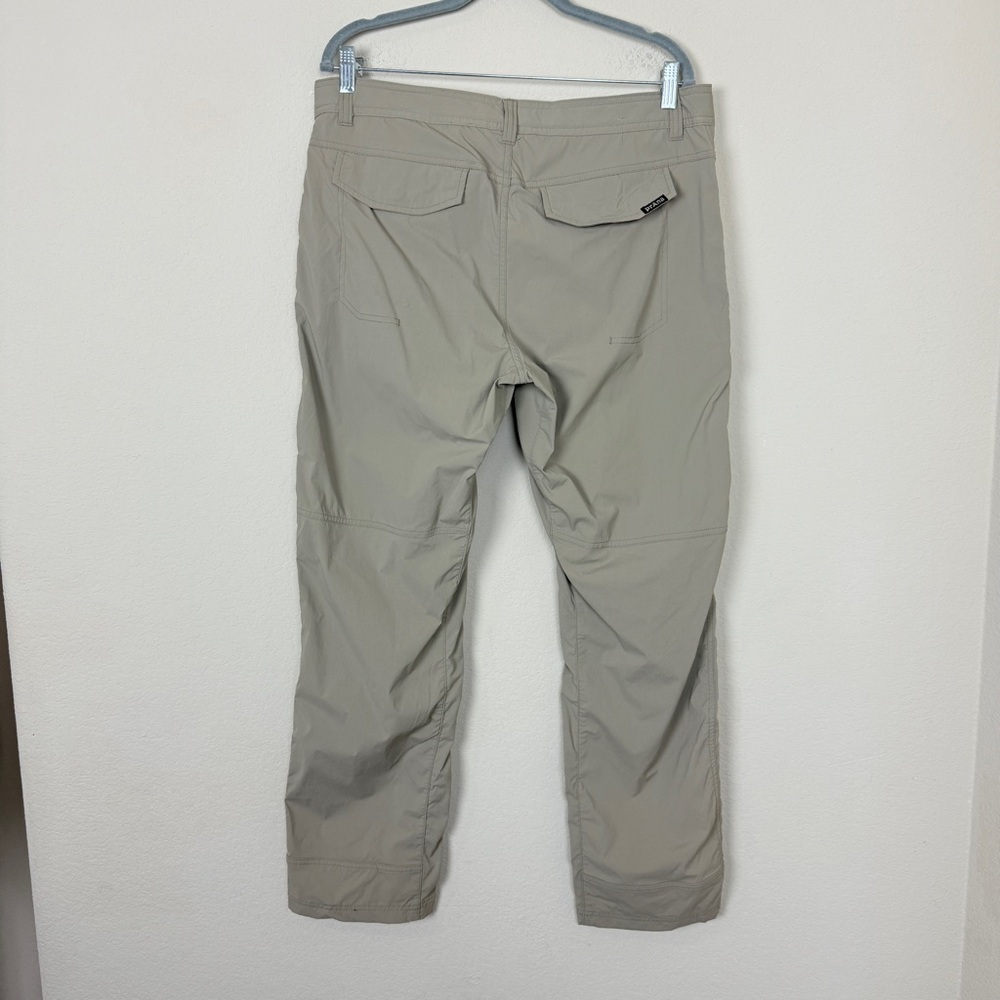 PRANA men’s stretch zion hiking pants | size 35x30 | Tan - Picture 7 of 11
